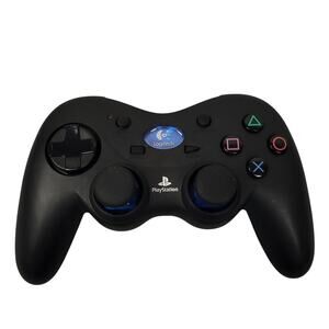 Logitech Wireless PS2 Cordless Action Controller G-X2D11 Black No Dongle
